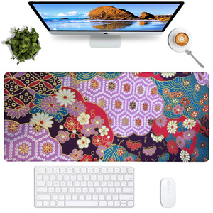 Zen lấy cảm hứng từ Nhật Bản chuột <span class=keywords><strong>Pad</strong></span> với truyền thống hoa in Bàn phụ kiện cho văn phòng và không gian sáng tạo cho chơi game - Product Image 2