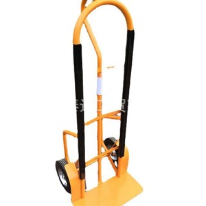 Chariot à deux roues robuste 1290x500x470mm, structure en acier, capacité 200kg, pour transport logistique en entrepôt HT1896 - Product Image 5