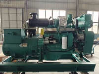 Groupe électrogène diesel WEICHAI 30KW/50kW/100KW/150KW/200KW, tout cuivre, refroidissement par eau, 380V triphasé 50Hz 1800RPM 24V/12V, modèle ATS