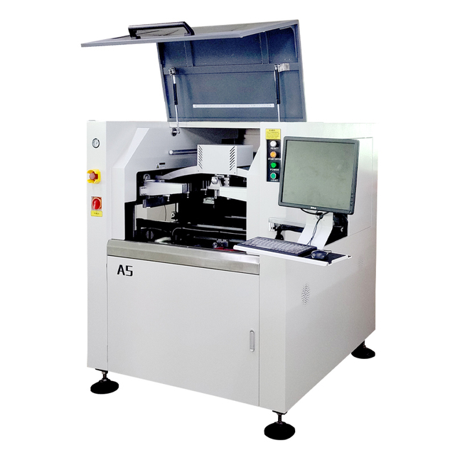 SHENGDIAN Fully Automatic SMT PCB Stencil Solder Paste Printer 220V 1000kg 1 Year Warranty