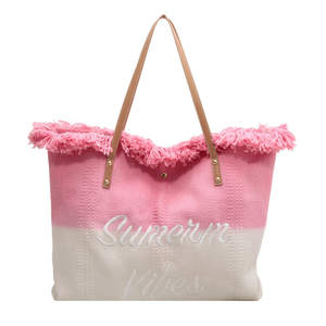 Bolsa de Mano Informal de Algodón, Bolsa de Lona Grande, Bolsa de Compras Diaria de Gran Capacidad para Promoción - Product Image 3