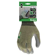 Guanto da lavoro Juba H4411 9/L Power Fit - Colore: Giallo Mélange / Grigio - Guanti da lavoro consigliati - Product Image 4