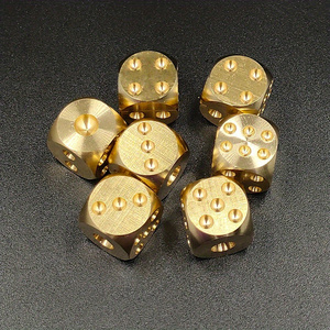 ลูกเต๋าแกะสลักจากไพไรต์ธรรมชาติสำหรับนักสะสม ขายส่ง - Product Image 6