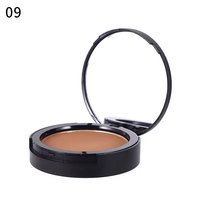 Poudre compacte pressée, correcteur hydratant, formule minérale, fini mat imperméable, fond de teint couvrant pour les peaux foncées