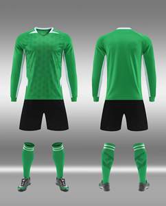 Maglie da Calcio 2026 per Bambini e Uomini a Maniche Lunghe, Kit Completo Personalizzabile, Uniforme da Calcio Economica all'Ingrosso - Product Image 5