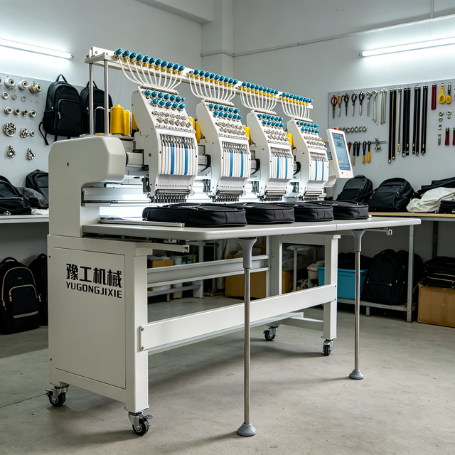 Industrial Embroidery Machine for Logos, Emblems and Custom Designs Customization