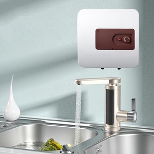 LIRLEE Mini <span class=keywords><strong>chauffe</strong></span>-<span class=keywords><strong>eau</strong></span> électrique 15L/<span class=keywords><strong>30L</strong></span> <span class=keywords><strong>Eau</strong></span> chaude instantanée Affichage de la température par LED Mini-réservoir en plastique <span class=keywords><strong>sous</strong></span> l'évier de cuisine - Product Image 2