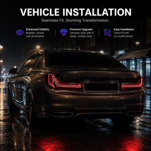 Ensemble de feux arrière LED BK pour BMW Série 3 2019-<span class=keywords><strong>2023</strong></span>, style laser CSL, clignotants séquentiels, plug and play - Product Image 5