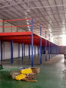Custom Attic Rack Warehouse Storage Heavy Duty Warehouse Rack Stacking Racks Heavy Duty Loading Capacity Mezzanine Floor Shelves