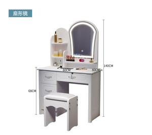 Luxury Kids Dressing Table With Vanity Desk Mirror Lights Bedroom Furniture By Luxury Bed Set For Hotels Panel Wood Style