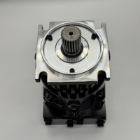 Moteur à piston hydraulique à cylindrée fixe 90M075 Série T90 75 cc/rev, montage SAE C, pour systèmes agricoles et d'entraînement de mélangeurs