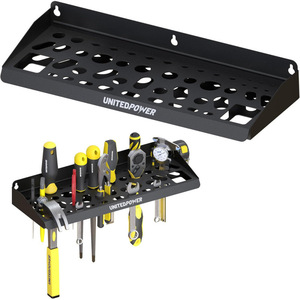 <b>Wall</b>-<b>mounted</b> tool rack, screwdriver holder, pliers organizer, wrench organizer, multi-functional <b>shelf</b> for small hand tools - Product Image 1