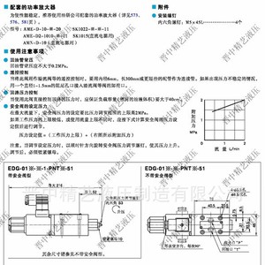 Electro Hydraulic Proportional Relief Valve Edg 01 <b>V</b> C 315 <b>Bar</b> 60 L Min Cast Iron For Hydraulic Systems - Product Image 1