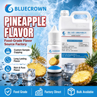 Arôme concentré d'ananas de qualité alimentaire, soluble dans l'eau et l'huile, additif aromatique intense pour les boissons et les pâtisseries