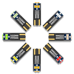 Ampoules LED Carze New W5W <span class=keywords><strong>T10</strong></span> Canbus 3030 SMD 6000K 2W 168 194 pour éclairage intérieur de voiture, plafonnier, lecture, plaque d'immatriculation, signalisation, vert 12V - Product Image 2