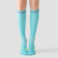 Chaussettes de compression performantes 15-20 mmHg pour hommes et femmes, chaussettes de sport confortables pour la course à pied