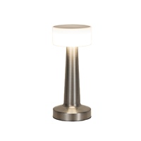 TSINYE Lampe de table sans fil de luxe Design moderne Contrôle tactile Rechargeable Lampe de bureau à 3 niveaux de luminosité à piles