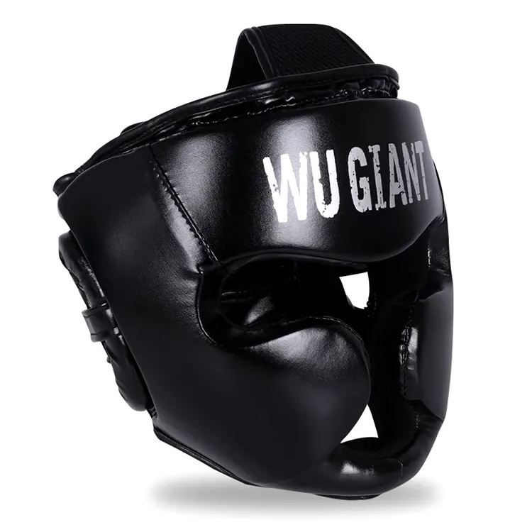 LOGO personalizzato arti marziali Sanda MMA Equipment Kit sport protezione della testa casco da boxe