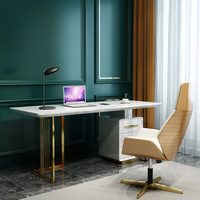Ensembles de bureau avant de vente d'usine haut de gamme table de bureau de gestionnaires de meubles commerciaux personnalisés