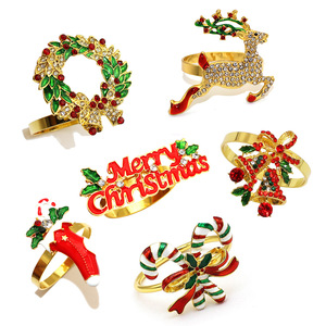 Offre Spéciale : Décorations de Table de Noël, Porte-serviettes de Noël, Cadeaux de Fête, Décorations de Table de Noël - Product Image 5