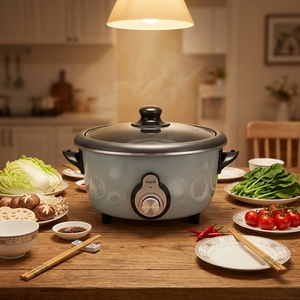 Marmite Chauffante Multifonctionnelle Personnalisable de Haute Qualité à Chauffage Rapide 3/4/6 L pour Usage Domestique - Product Image 1
