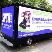 Outdoor P5 Mobile Werbung LED-Bildschirm Fahrzeug Van montiert LKW LED-Anzeige