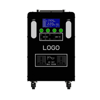 Générateur portable 2000Wh au lithium-ion pour extérieur, panneau solaire MPPT, onduleur à onde sinusoïdale pure, démarreur de secours, réfrigérateur, camping, voyage