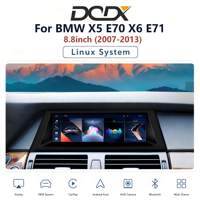 Autoradio pour BMW X5 E70 X6 E71 E72 CCC/CIC (2007-2013) avec système Linux 8,8 pouces, unité centrale multimédia sans fil Android Auto & CarPlay