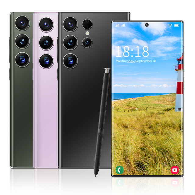2025 Best Selling for Samsung S23 Ultra Global Version Smartphone Full Screen 5G Cell Phone with WiFi GSM CDMA Features