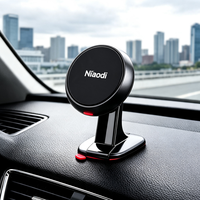 Support de téléphone portable pour voiture, style moderne, aimant puissant, anti-vibration, portable, rotation à 360°, pliable, support de tableau de bord pour téléphone, en vente