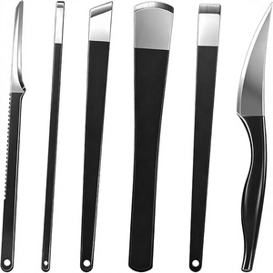 Ingrown Toenail Pedicure Set Skin Scraper Repair Sharp Blade <b>Kit</b> For Ingrown <b>Nail</b> Remover Corn Callus Paronychia Treatment Set - Product Image 1