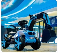 Ascenseur faisable jouet de voiture électrique à quatre roues ascenseur coulissant multifonction Ride-On batterie en plastique jouet pour enfants pas cher