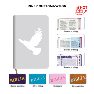 Venta al por Mayor de Biblias con Diferentes Versiones, Nueva Versión Internacional, Cubierta Personalizada, Impresión de Biblias en Diferentes Versiones con Marcador de Cinta - Product Image 3