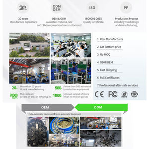 Candado de casillero combinado Candado codificado de 4 dígitos Candados de acero de combinación de 4 diales para puerta de almacén - Product Image 6