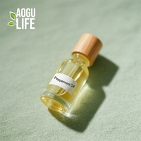 Huile essentielle de menthe poivrée pure en vrac, 100% naturelle, pour diffuseur d'aromathérapie, fabrication de savon, bougies, soins du corps et de la peau