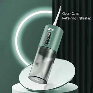 Household Battery Powered Handheld <b>Water</b> <b>Flosser</b> IPX7 Waterproof Rechargeable 5+ Pressure Levels for Effective Dental Cleaning - Product Image 3