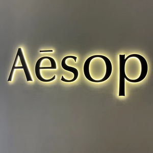 Enseigne lumineuse en acrylique 3D à <span class=keywords><strong>LED</strong></span> pour logo de marque d'entreprise, enseigne commerciale, lettres lumineuses, lumière <span class=keywords><strong>LED</strong></span> personnalisée, enseigne lumineuse 3D - Product Image 3