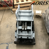 Compacteur vibrant hydraulique haute fréquence AORIS ARS02 en acier Q355 pour mini-pelle de 2-3 tonnes