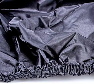 Lève-soleil 68109 #   <span class=keywords><strong>Housse</strong></span> <span class=keywords><strong>de</strong></span> <span class=keywords><strong>protection</strong></span> pliable pour vélo en nylon Oxford 210D noir imperméable 180x90cm avec poche antidérapante personnalisable pour extérieur - Product Image 5