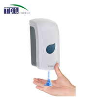 Liquid Soap Dispenser Factory Supply Plastic Wall Mounted New Manual Liquid Soap Gel Hand Sanitizer Dispenser