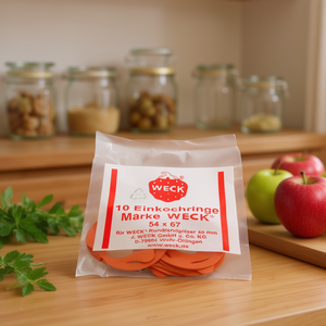 Anillos de conservación Weck 54 x 67 para frascos de 60 mm, paquete de 10 - Product Image 3