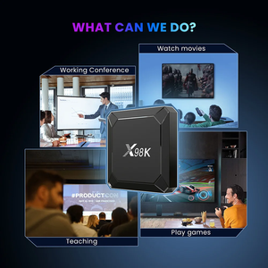 Boîtier TV Android X98K Android 13 Rockchip RK3528 4 Go de RAM WiFi6 BT5.0 <span class=keywords><strong>Streaming</strong></span> 4K Smart OTT avec Ethernet Gigabit - Product Image 6