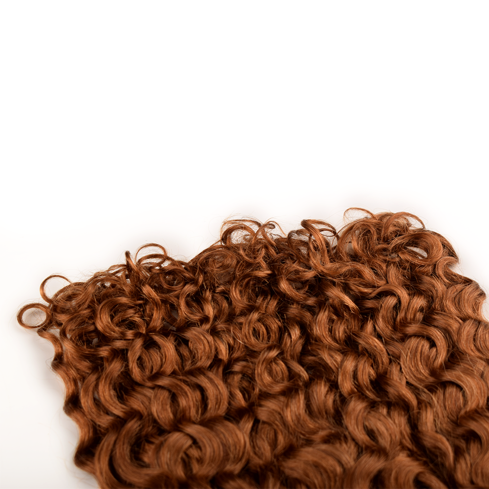 KAMA Unprocessed Virgin Natural Italian Curly Bulk Braiding Brazilian Hair Extensions Boho Braids for Braiding Detail Section 8