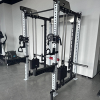 Entraîneur de force de musculation de machine de gymnastique multifonctionnelle commerciale avec fonction d'exercice de bras pour la forme physique sportive