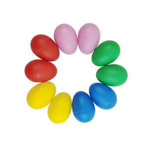 Wholesale Colorful <b>Plastic</b> Children Percussion Instrument <b>Egg</b> Shaker - Product Image 2