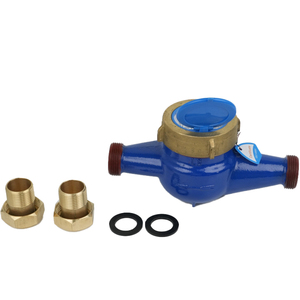 <span class=keywords><strong>Compteur</strong></span> <span class=keywords><strong>d</strong></span>'<span class=keywords><strong>eau</strong></span> potable froide mécanique multi-jets à corps en fonte R80 DN25 pour immeuble <span class=keywords><strong>d</strong></span>'appartements avec filetage en acier inoxydable - Product Image 4