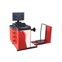 Équilibreur de roues manuel, machine chinoise bon marché, équilibreuse