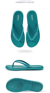 2021 HOT SALE LUOFU Summer Beach Thong Women's Slim Flip Flops PVC Sole Sandals Beach Slippers <strong>Shower</strong> <strong>Slides</strong> - Product Image 6