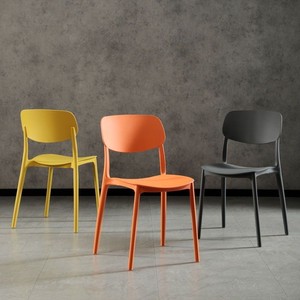 Chaises de <span class=keywords><strong>jardin</strong></span> modernes en gros, empilables, en plastique PP, pour salle à manger, restaurant, café, mobilier de maison, appartement, salle de bain, entrée - Product Image 5