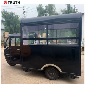 Tùy chỉnh đa chức năng di động đường phố thức ăn nhanh giỏ hàng ba bánh điện cho doanh số bán hàng ba bánh xe máy Trailer - Product Image 1